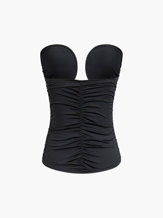 Strapless Wire Bustier Corset Top - Corset - Bayu