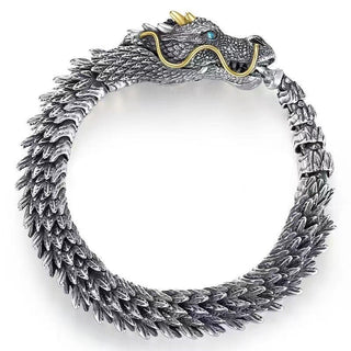 Zilveren Handgemaakte Draken Armband - Accessoires en Sieraden - Bayu