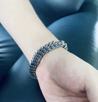 Zilveren Handgemaakte Draken Armband - Accessoires en Sieraden - Bayu